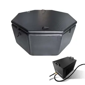 Inflatable Ice Bath Plunge Pool PVC Ice Swimming Pool Outdoor Recovery Swimming Pool Ice Bathtub&Accessories