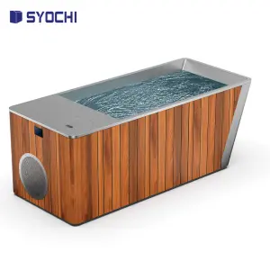 Cold Ice Bath Tub Therapy Stainless Steel Cold Plunge Ice Tub Bath