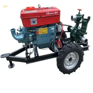 Titans Rain Gun Water Pump with Wheel for Agriculture Farm and Rain Gun Sprinkler Irrigation System