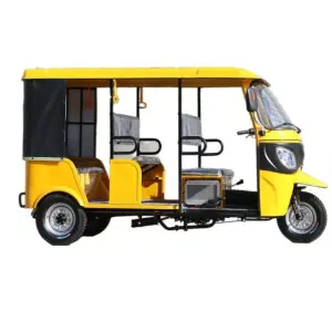 TUK TUK Open Body 3 Wheels Tricycle 200cc air Cooled Engine Motorized Gasoline Fuel for Passenger Use