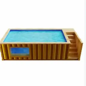 Outdoor Swim Pool and Spa Accessory Ice Bathtub above ground oval swimming pool