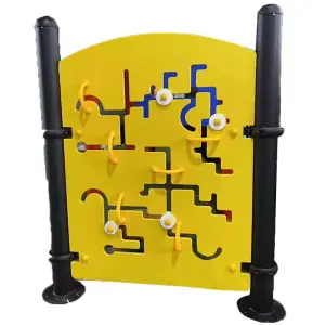 Maze Wheel Mobile Disc Park Outdoor Children's Amusement Facilities Interactive Games Event Games Carnival Games Event Props