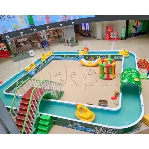 Outdoor Indoor Amusement Kids Park Playground Facilities Product Drift Rafting Waterway Other Water Play Equipment Boats