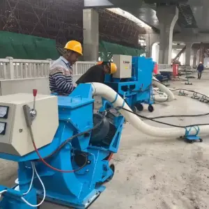 Portable Shot Blast Cleaning Machine for Concrete Floors Small Mobile Type with Motor as Core Component for Burnishing