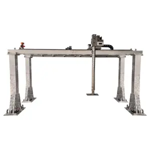 Large Span Linear Motion Systems Motorized Rack Pinion Rails for Heavy Payload CNC Robotics