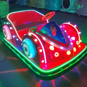 6V RC Bumper Car for Kids Strong Fiberglass Electric Indoor Children's Toy for Home Use