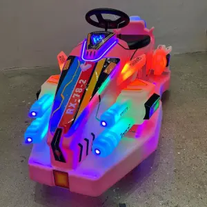 Two Parents and Children Simulation tank Bumper Car square Attractive Electric Toys Electric Car Outdoor Children's Playground