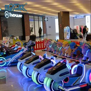 EPARK Park Stall Children's Business Outdoor Double Electric Toy Car Amusement Equipment Motorcycles Bumper Car