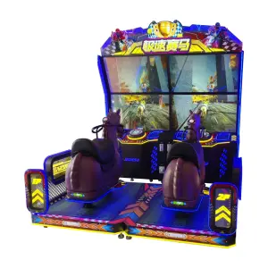 2 Players Indoor Horse Racing Game Machine Electronic Horse Riding Simulator Equipment