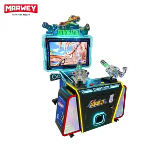 Indoor Entertainment Simulator 2 Players Shoot Machine Coin Operated Interactive Arcade Video Game Gun Shooting Machine