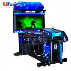 Indoor Entertainment 2 Players Video Shooting Simulator Interactive Arcade Coin Operated Gun Shooting Game Machine