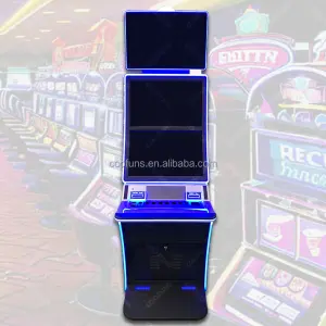 Slots 23.8/27 Inch Triple Monitor Gaming Machines Arcade Coin Operated Metal Video Game Cabinet for
