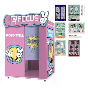 Touch Screen Photo Booth Backdrop Stand/Photo Booth Printer/Photo Booth Machine Kiosk