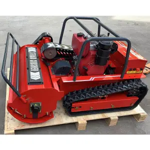 Mini Tractor Robot RC Zero Turn Smart Gasoline Lawn Mower with Remote Control Engine Motor Core Components
