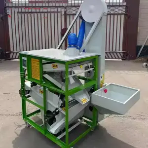 Machine Combine Seed Cleaning Machine Maize Wheat Gravity Separator Air Screen Seed Grain Cleaner Seed Separator