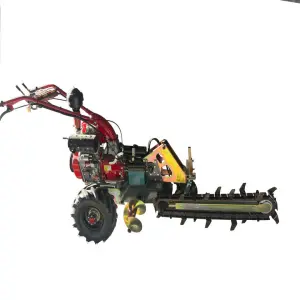 Mini Handheld Chain Trencher for Agricultural Planting and Orchard Deep Trench Fertilize Core Component Engine