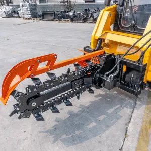 Agricultural Planting Small Trench Digger Ditching Chain Trencher Suitable for Farms and Construction Sites