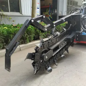 Trenching Depth 800mm Trencher for Skid Steer Loader Chain Trencher Ditch Witch Trencher