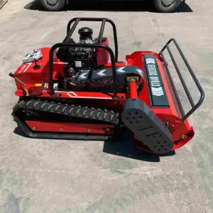 Self-Propelled 4-Stroke Engine 24V 196cc Diesel Lawn Mower for Farm Orchard Dam DIY Industrial Use Construction Machinery