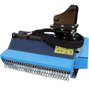 Hydraulic Excavator Mount Light / Heavy Flail Mower