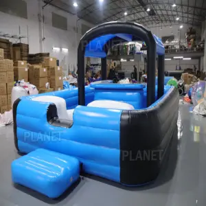 Inflatable Pool Bar Tent with Seats