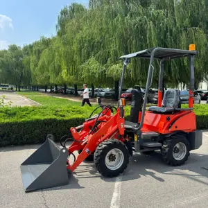 Mini Loader Wheel Electric Loader Agricultural Garden Handling Loader Electric Loader Lawn Mower