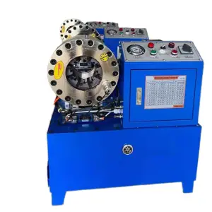 Pipe Buckling Machine Stainless Steel Bathroom Pipe Pressure & Shrinking Machine End Forming Swaging Tube Reducing Machine