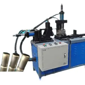 Small Hydraulic Steel Pipe Tube Diameter Heat Reducing Shrinking Expanding Machine for Round square Tubes Automatic