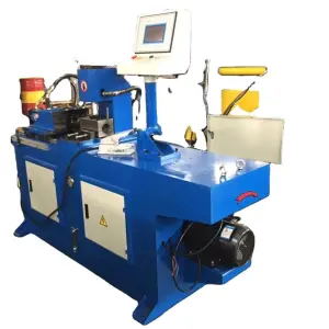 TM 80 Copper Stainless Steel Metal Tube Hydraulic Semi-automatic Pipe Shrinking End Forming Machine