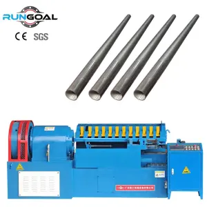 Tube and Pipe End Diameter Reducing Machine Conical Pipe and Tube Making Machine Equipment