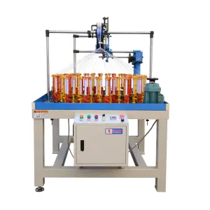 High Speed Textile Machinery Cord Making Machine Shoe Laces Braiding Machine