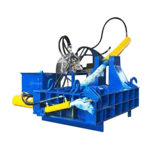 Can Compressing Machinery Scrap Iron Aluminum Metal Baler Equipment
