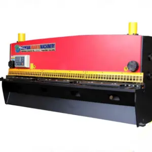 QC11Y Hydraulic Guillotine Shearing Machine Iron Plate Cutting Machine
