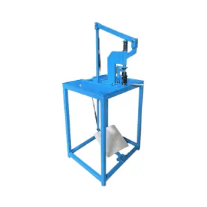 Manual Button Cap Making Machine