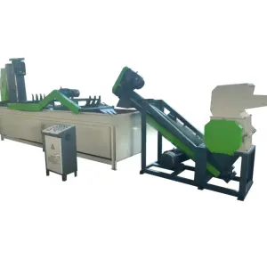 Plastic Crush Washing Drying Recycling Machine Line for PP PE HDPE LDPE ABS PVC PET