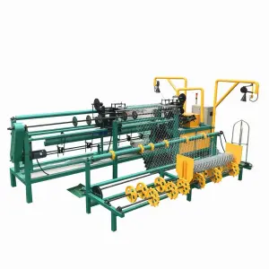 Automatic Wire Mesh Weaving Fencing Making Chain Link Fence Machine
