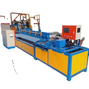 Chain Link Fence Net Making Machine Made in Full Automatic Fence Wire Mesh