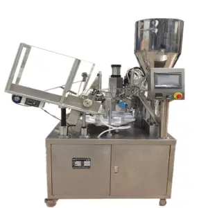 15g 30g 50g Aluminum Tube Ointment Filling and Sealing Folding Crimping Machine