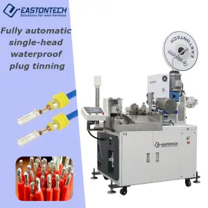 Automatic Supply EW-8815 Wire Pin Seal Insertion and Crimping Machine for Waterproof Plug Crimping