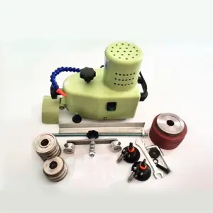 Multi-Function Electric Glass Polishing Edge Grinder Small Portable Metal Polishing Wheel Portable Edge Machine Glass Grinding