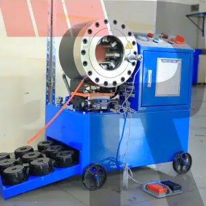 1/4-2'' 3'' 4'' Hydraulic Hose Pipe Pressing Crimping Machine