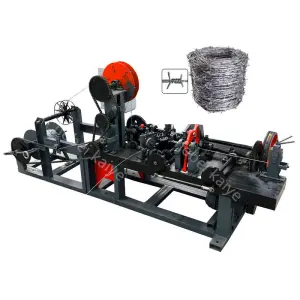 Automatic High Speed Barbed Wire Making Machine