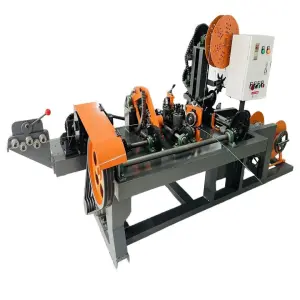High Tensile Double Wire Barbed Wire Machine