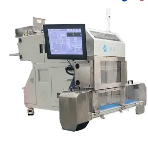 Precision Vision Automatic Small Parts Counting Filling Labeling Machine for Plastic Metal Rings Keychain Zipper Hardware Film