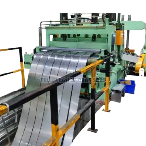 Coil Slitting Line for Metal Steel Strip 1600mm Galvanized Coil Slitting Machine 0.3-3MM Metal Slitting Machine Rewinding