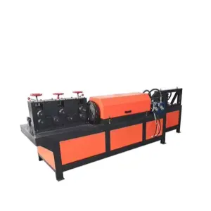 20mm Steel Rebar Metal Sheet Decoiler Straightener Straightening Machine
