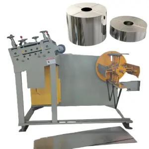 Automatic Coil Straightener Uncoiler Machine Hydraulic Metal Sheet Coil Decoiler