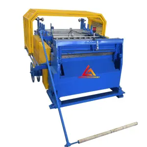 Coiled Metal Sheet Decoiling Automatic Steel Straightening Cutting Machine