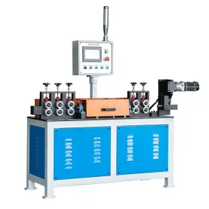 Automatic Servo Straightening and Cutting Machine Stainless Steel Wire Cold Drawing Line for Carbon Steel PLC Components