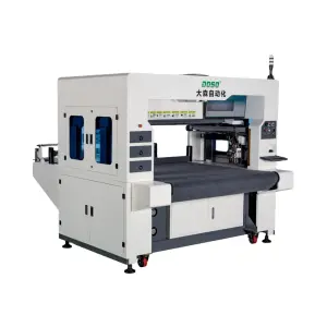 DS-1660-II Double Head Asynchronous Intelligent Shoe Upper Cutting Machine Leather Cutting Machine for Shoe Making